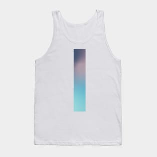 Gradient Letter I Initial Alphabet Tank Top